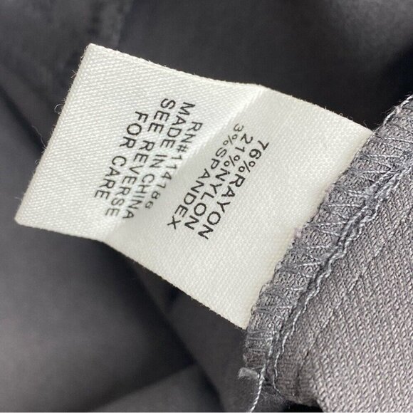 Yarn & Sea Women’s Gray Contemporary Stretch Straight Leg Preppy Pants 3X/W48 - Picture 9 of 10